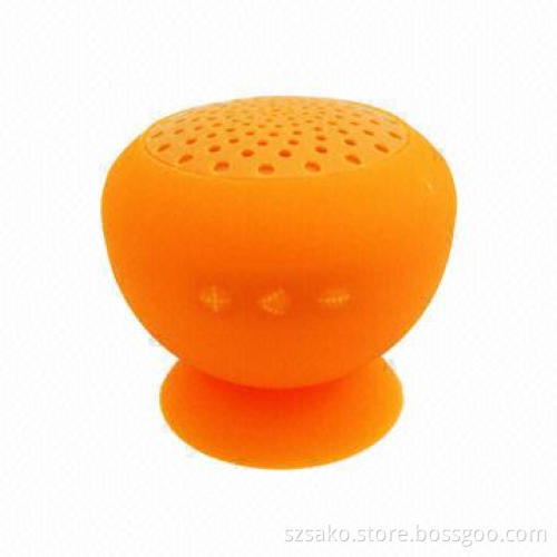 Water-resistant Bluetooth Speaker with Silicone Sucker, Colorful, Portable, Ideal for Shower Room